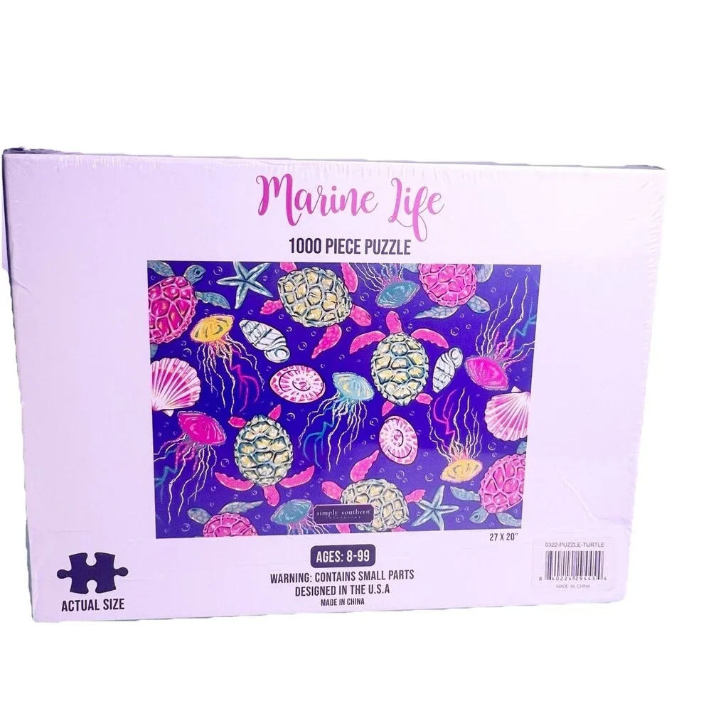 Simply Southern Marine Life Puzzle 1000 Pieces Collection NEW Sealed 27